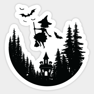 Witch night Sticker